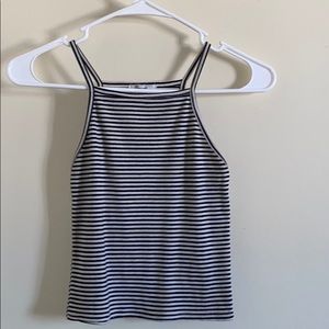 Striped crop top